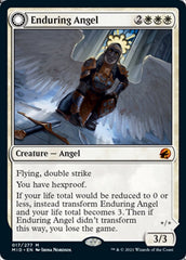 Enduring Angel // Angelic Enforcer [Innistrad: Midnight Hunt] | Gauntlet Hobbies - Angola