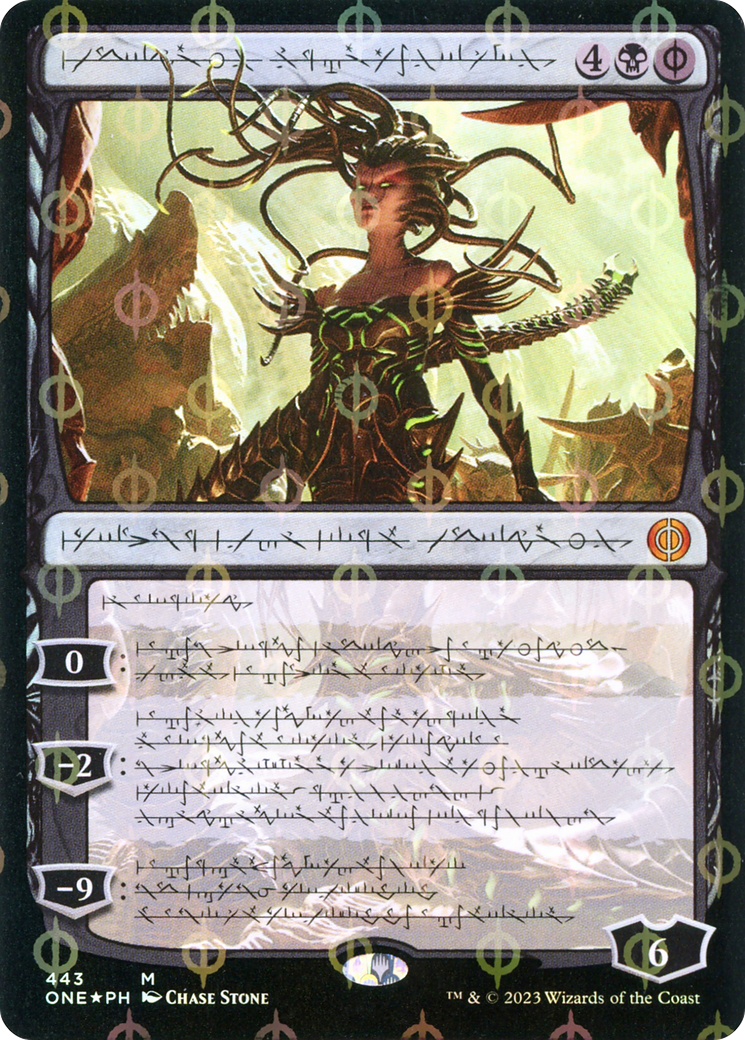 Vraska, Betrayal's Sting (Phyrexian Step-and-Compleat Foil) [Phyrexia: All Will Be One] | Gauntlet Hobbies - Angola
