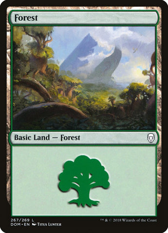 Forest (267) [Dominaria]