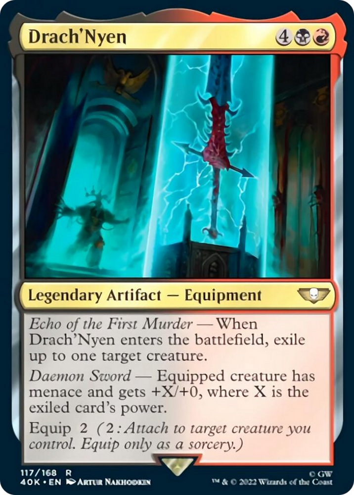 Drach'Nyen (Surge Foil) [Universes Beyond: Warhammer 40,000]