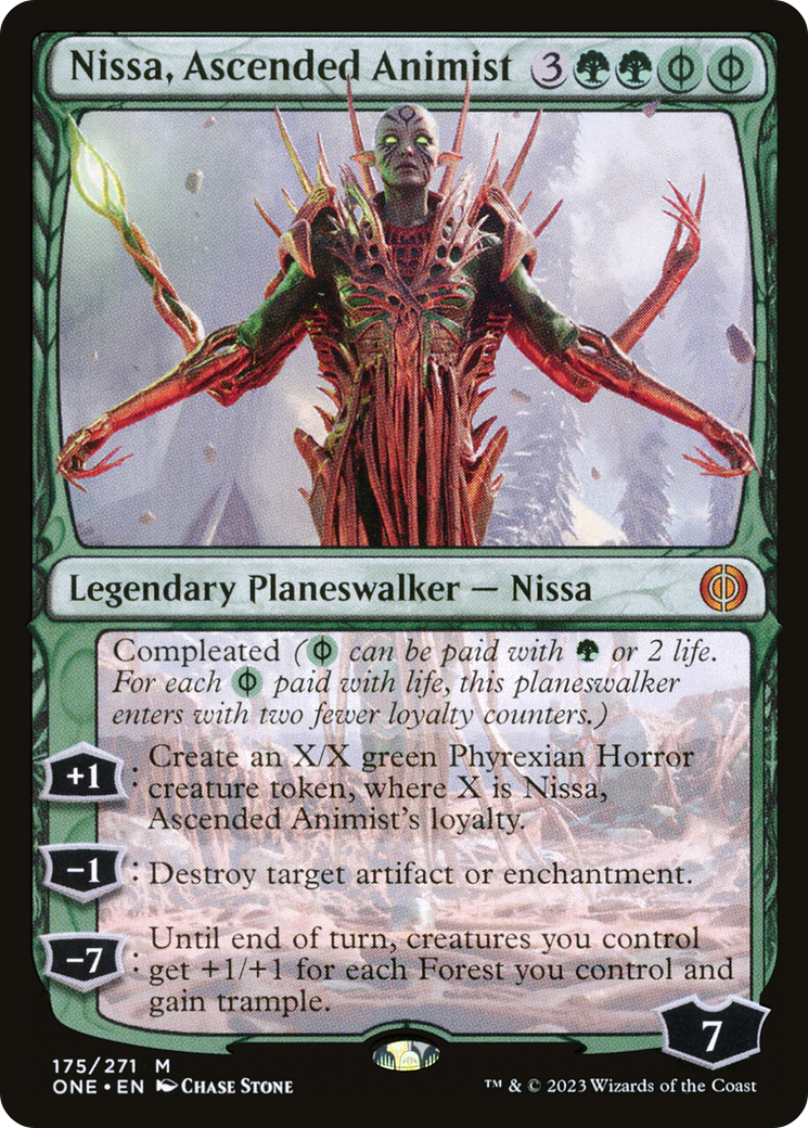 Nissa, Ascended Animist [Phyrexia: All Will Be One] | Gauntlet Hobbies - Angola
