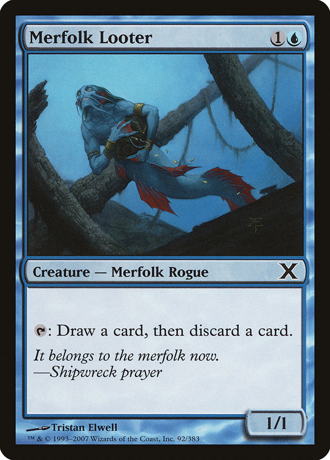 Merfolk Looter [Tenth Edition]