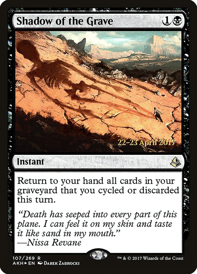 Shadow of the Grave [Amonkhet Prerelease Promos] | Gauntlet Hobbies - Angola