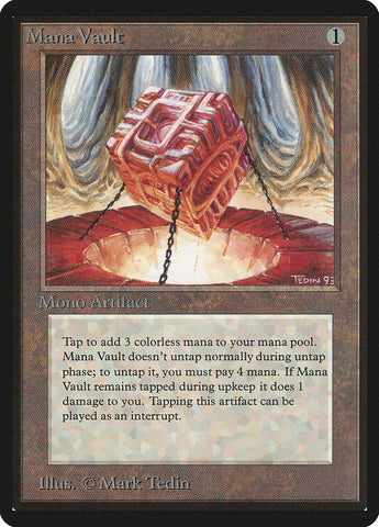 Mana Vault [Limited Edition Beta]