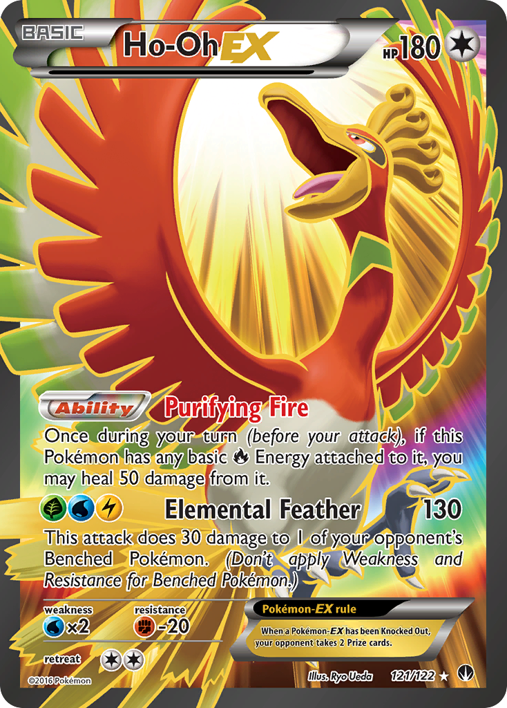 Ho-Oh EX (121/122) [XY: BREAKpoint] | Gauntlet Hobbies - Angola