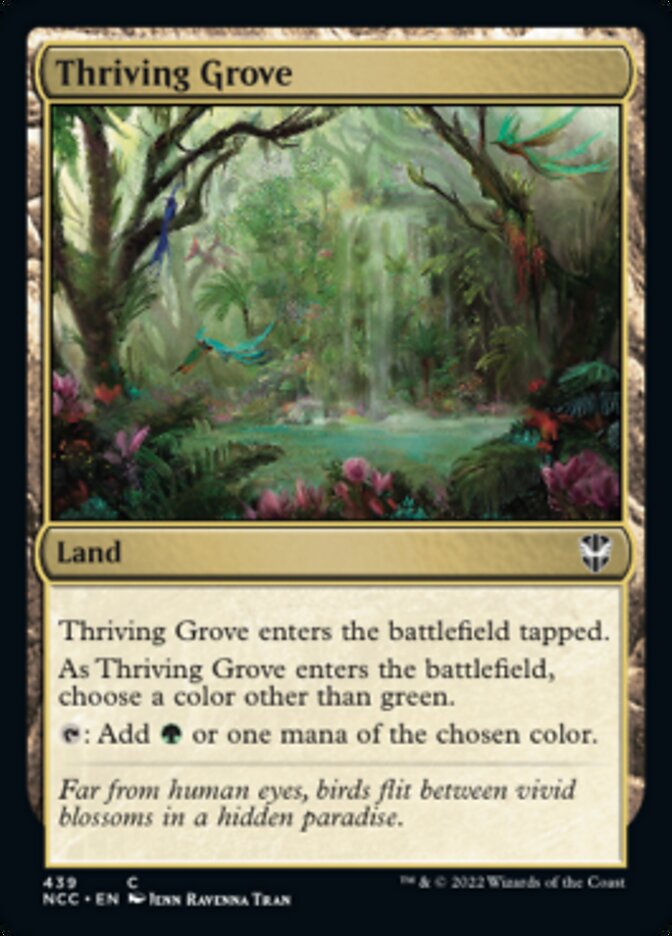Thriving Grove [Streets of New Capenna Commander] | Gauntlet Hobbies - Angola