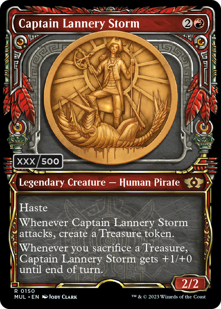 Captain Lannery Storm (Serialized) [Multiverse Legends] | Gauntlet Hobbies - Angola