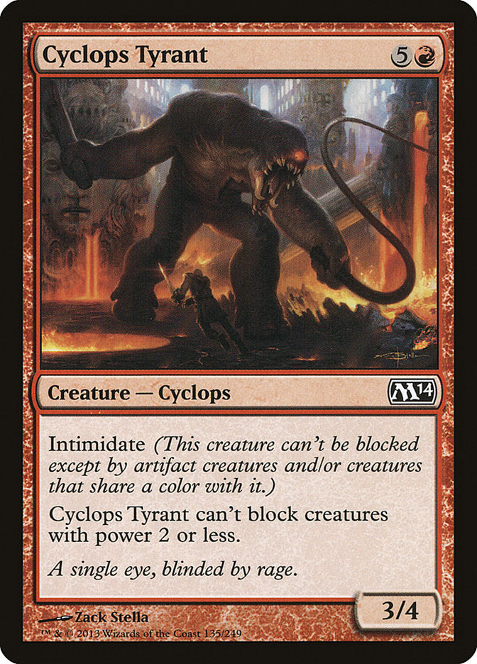 Cyclops Tyrant [Magic 2014] | Gauntlet Hobbies - Angola