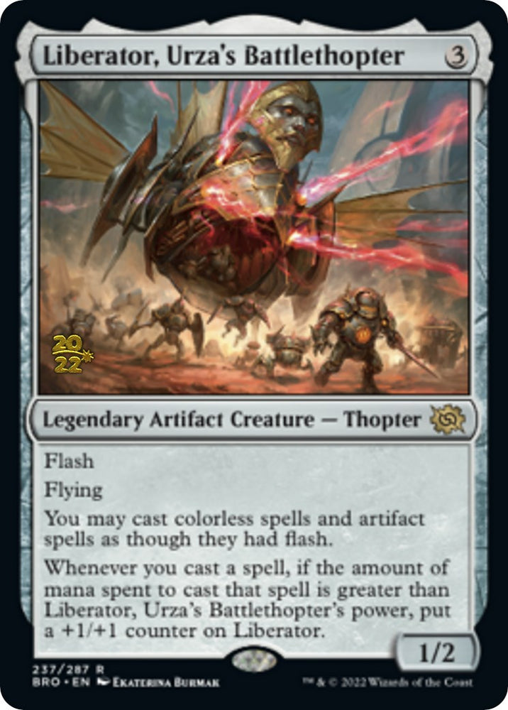 Liberator, Urza's Battlethopter [The Brothers' War: Prerelease Promos]