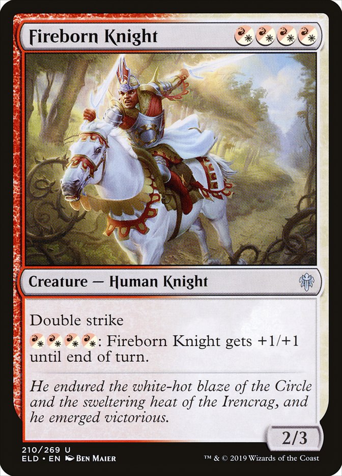 Fireborn Knight [Throne of Eldraine] | Gauntlet Hobbies - Angola