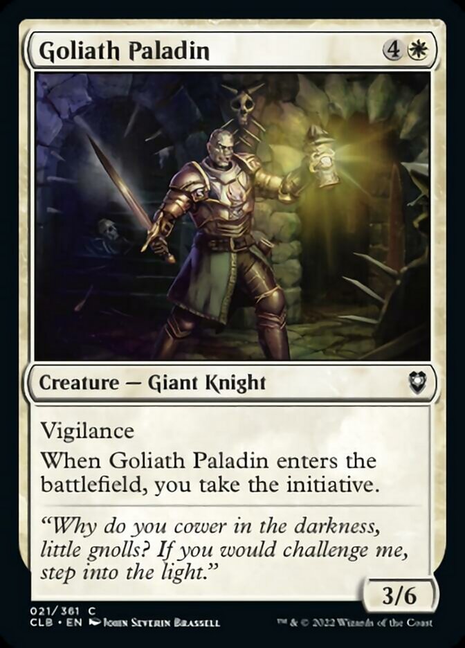 Goliath Paladin [Commander Legends: Battle for Baldur's Gate] | Gauntlet Hobbies - Angola