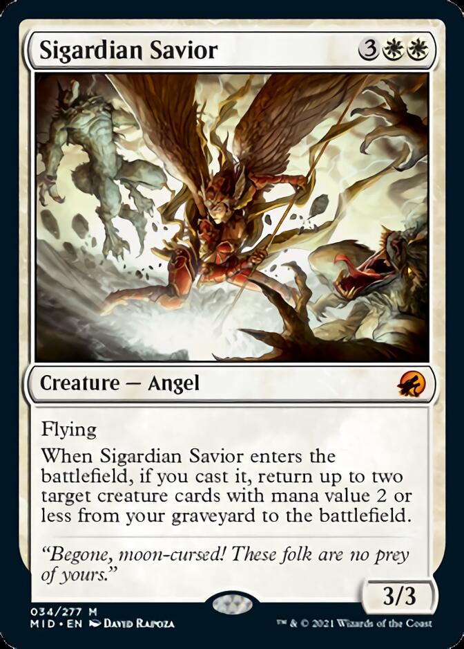 Sigardian Savior [Innistrad: Midnight Hunt] | Gauntlet Hobbies - Angola