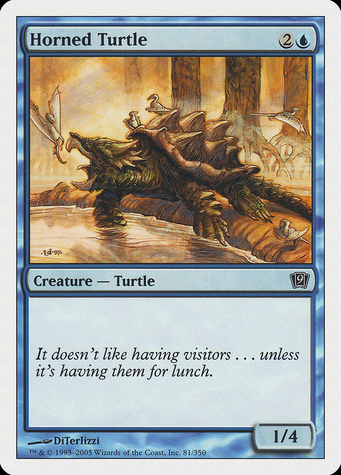 Horned Turtle [Ninth Edition] | Gauntlet Hobbies - Angola