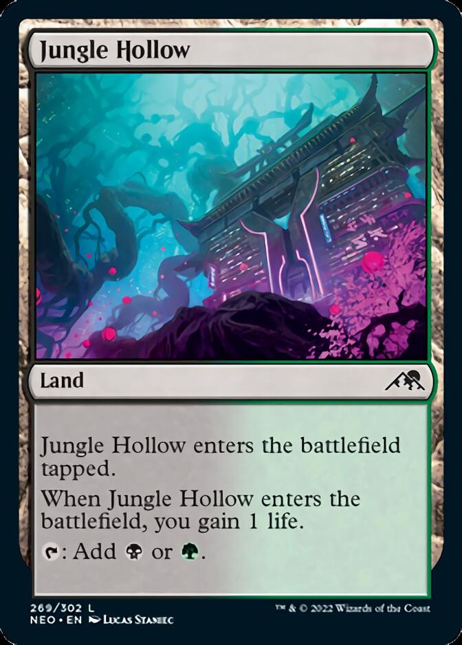 Jungle Hollow [Kamigawa: Neon Dynasty] | Gauntlet Hobbies - Angola