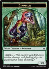 Dinosaur // Treasure (008) Double-sided Token [Ixalan Tokens] | Gauntlet Hobbies - Angola