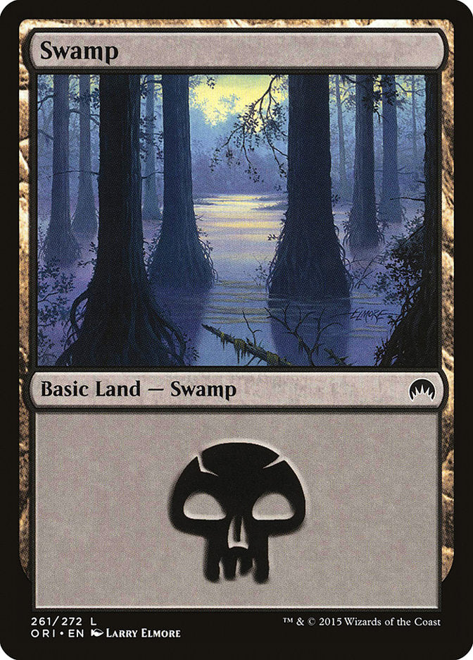 Swamp (261) [Magic Origins] | Gauntlet Hobbies - Angola