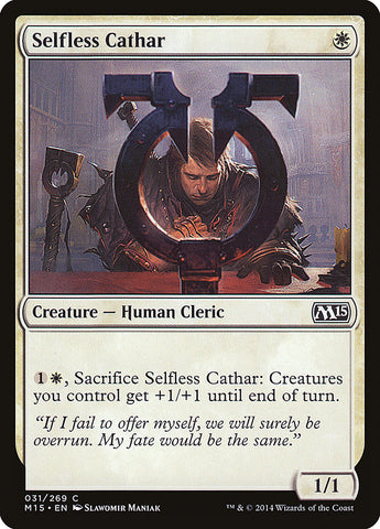 Selfless Cathar [Magic 2015]