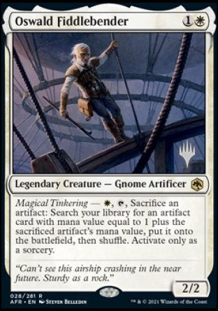 Oswald Fiddlebender (Promo Pack) [Dungeons & Dragons: Adventures in the Forgotten Realms Promos] | Gauntlet Hobbies - Angola