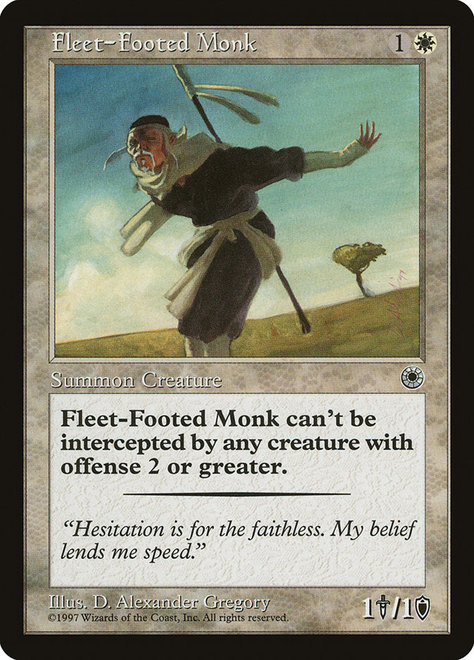 Fleet-Footed Monk [Portal] | Gauntlet Hobbies - Angola