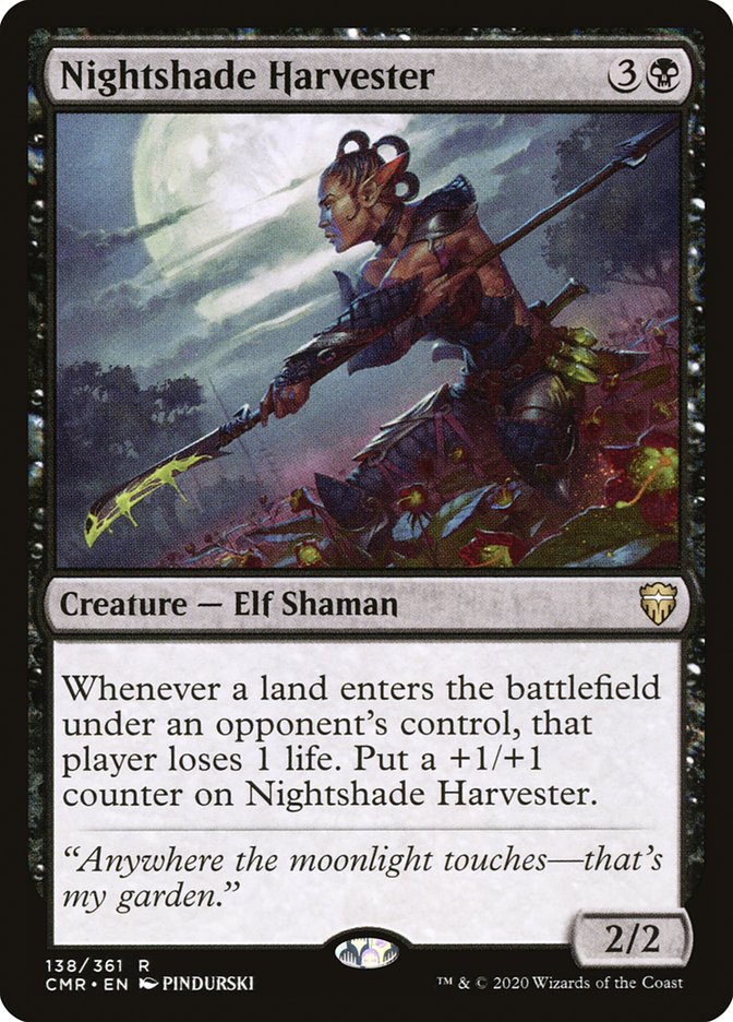 Nightshade Harvester [Commander Legends] | Gauntlet Hobbies - Angola