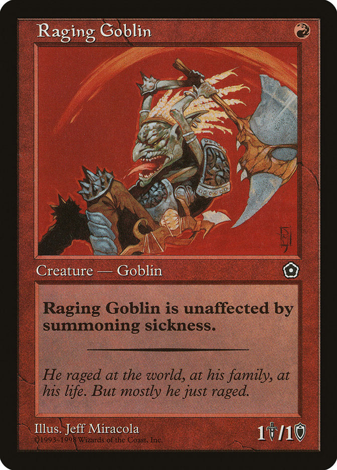 Raging Goblin [Portal Second Age] | Gauntlet Hobbies - Angola