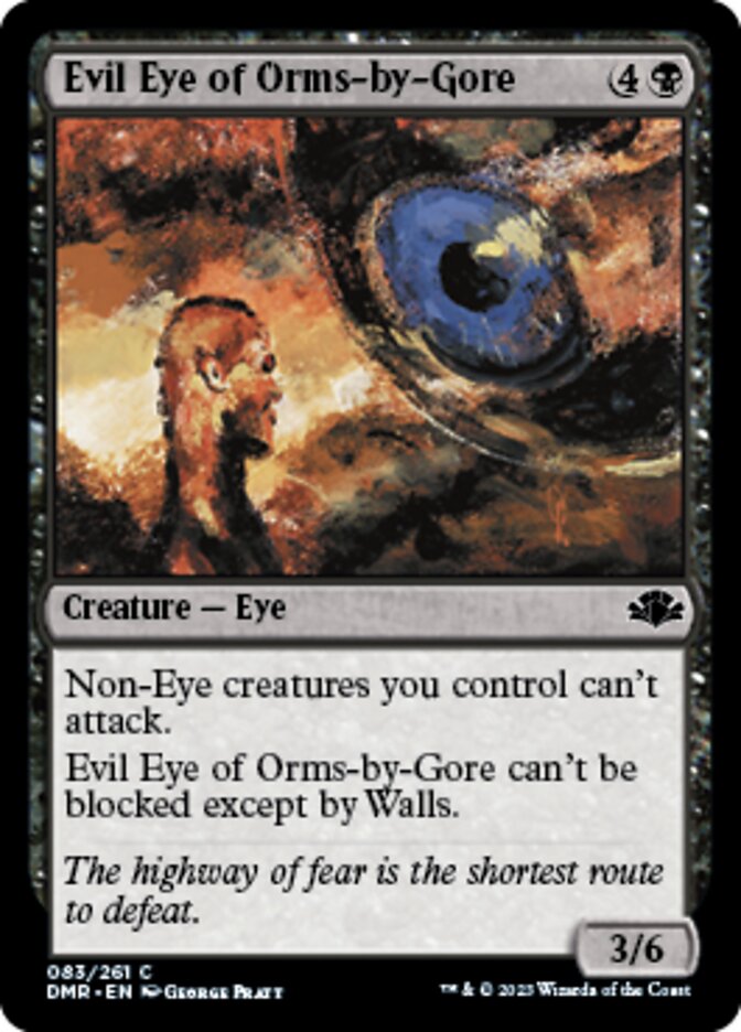 Evil Eye of Orms-by-Gore [Dominaria Remastered] | Gauntlet Hobbies - Angola