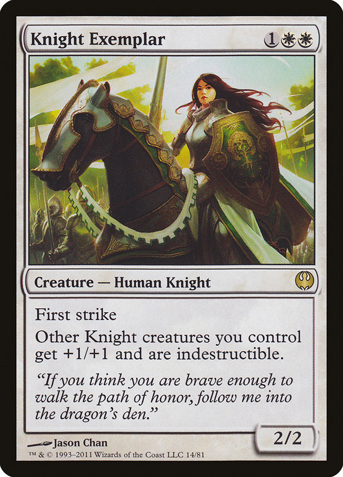Knight Exemplar [Duel Decks: Knights vs. Dragons] | Gauntlet Hobbies - Angola