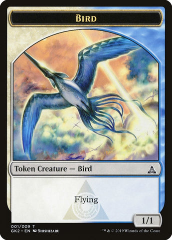 Bird // Thopter Double-sided Token [Ravnica Allegiance Guild Kits Tokens]