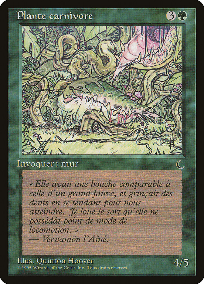 Carnivorous Plant (French) - "Plante carnivore" [Renaissance] | Gauntlet Hobbies - Angola