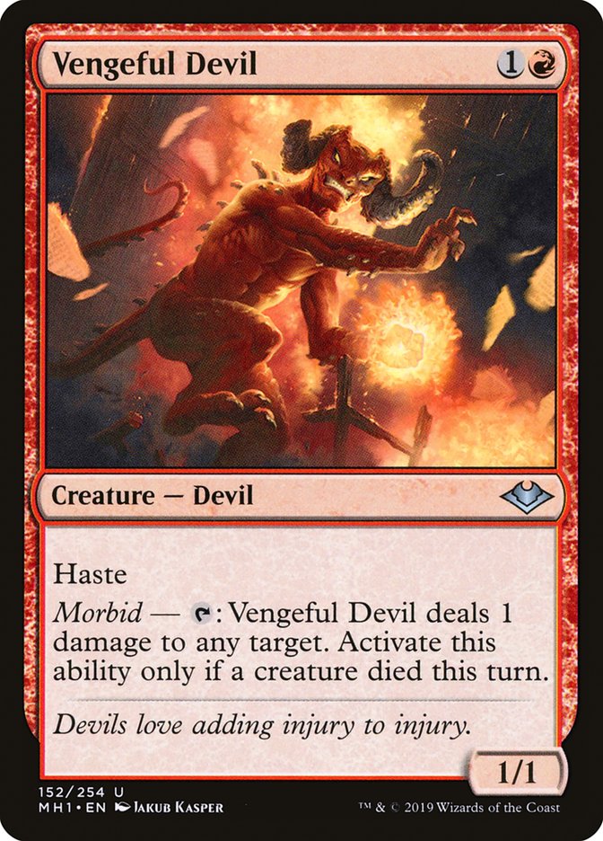 Vengeful Devil [Modern Horizons] | Gauntlet Hobbies - Angola