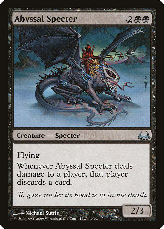 Abyssal Specter [Duel Decks: Divine vs. Demonic] | Gauntlet Hobbies - Angola