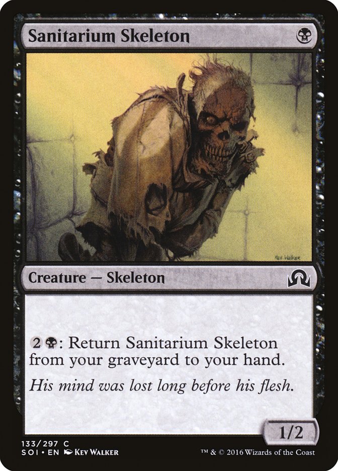 Sanitarium Skeleton [Shadows over Innistrad] | Gauntlet Hobbies - Angola
