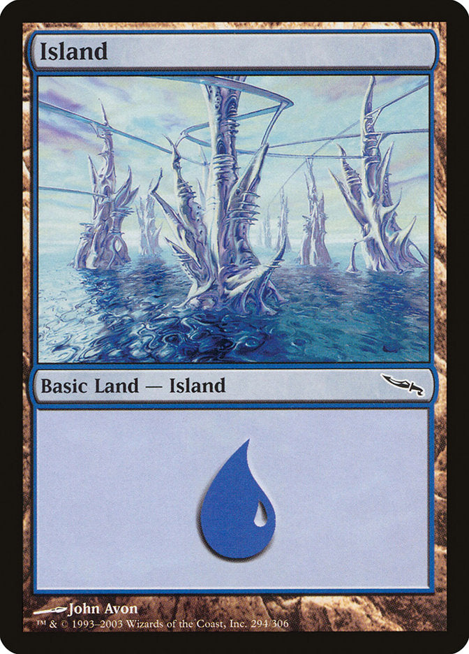 Island (294) [Mirrodin] | Gauntlet Hobbies - Angola