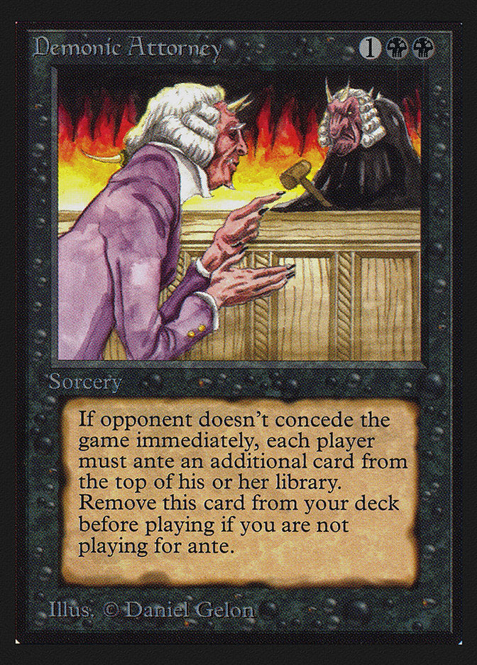 Demonic Attorney [International Collectors’ Edition]