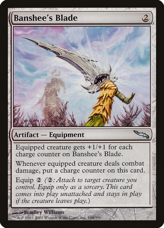 Banshee's Blade [Mirrodin] | Gauntlet Hobbies - Angola