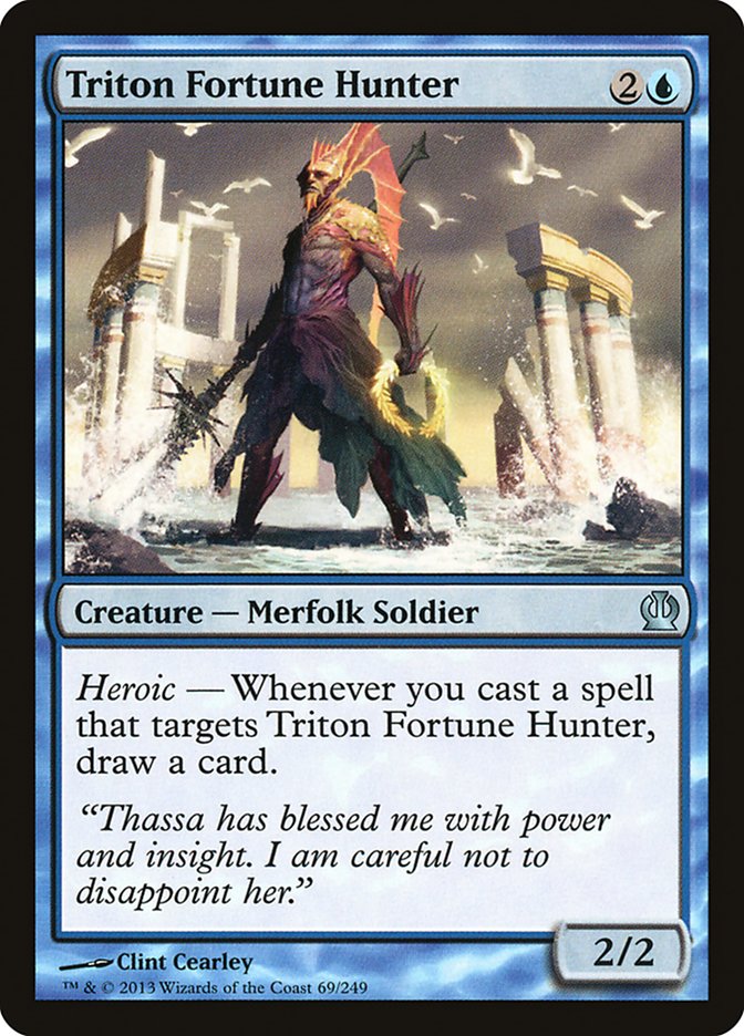 Triton Fortune Hunter [Theros] | Gauntlet Hobbies - Angola
