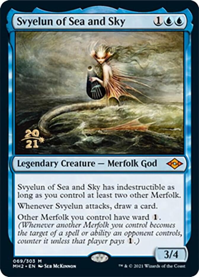 Svyelun of Sea and Sky [Modern Horizons 2 Prerelease Promos] | Gauntlet Hobbies - Angola