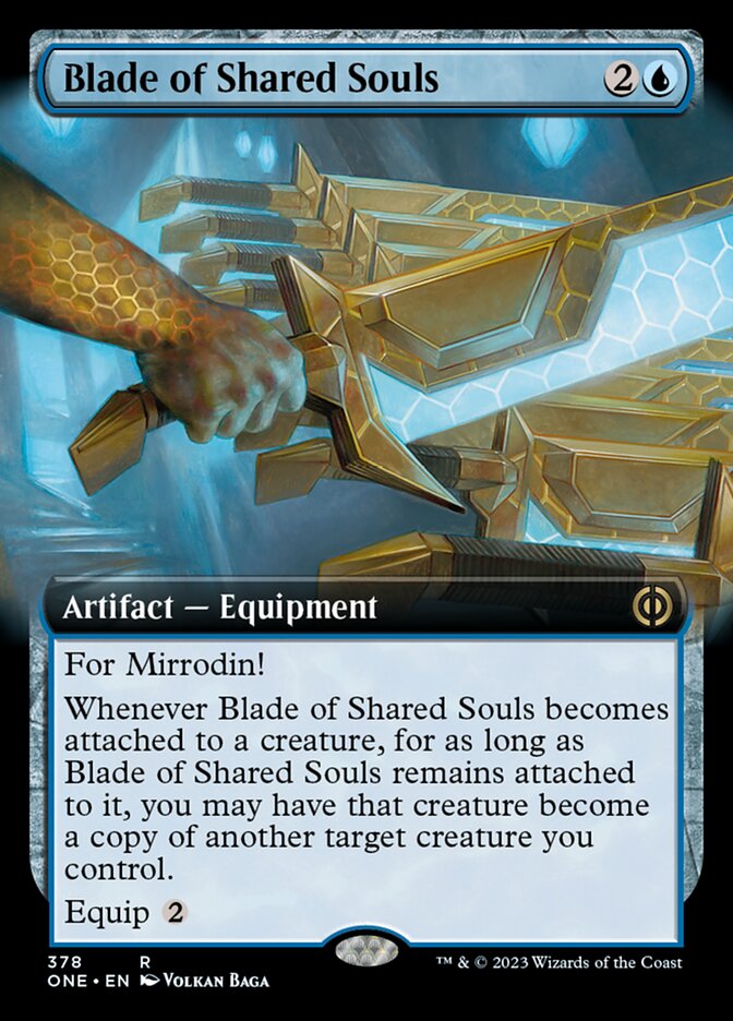 Blade of Shared Souls (Extended Art) [Phyrexia: All Will Be One] | Gauntlet Hobbies - Angola