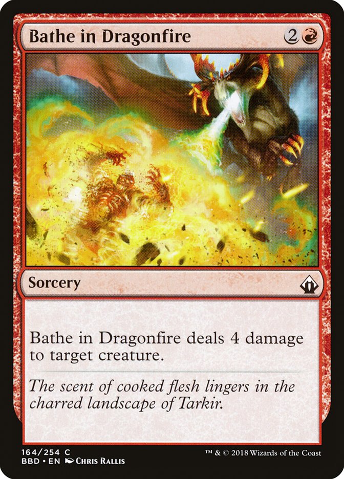 Bathe in Dragonfire [Battlebond] | Gauntlet Hobbies - Angola