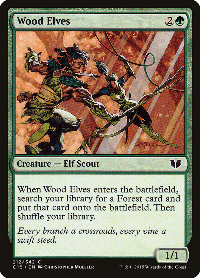 Wood Elves [Commander 2015] | Gauntlet Hobbies - Angola