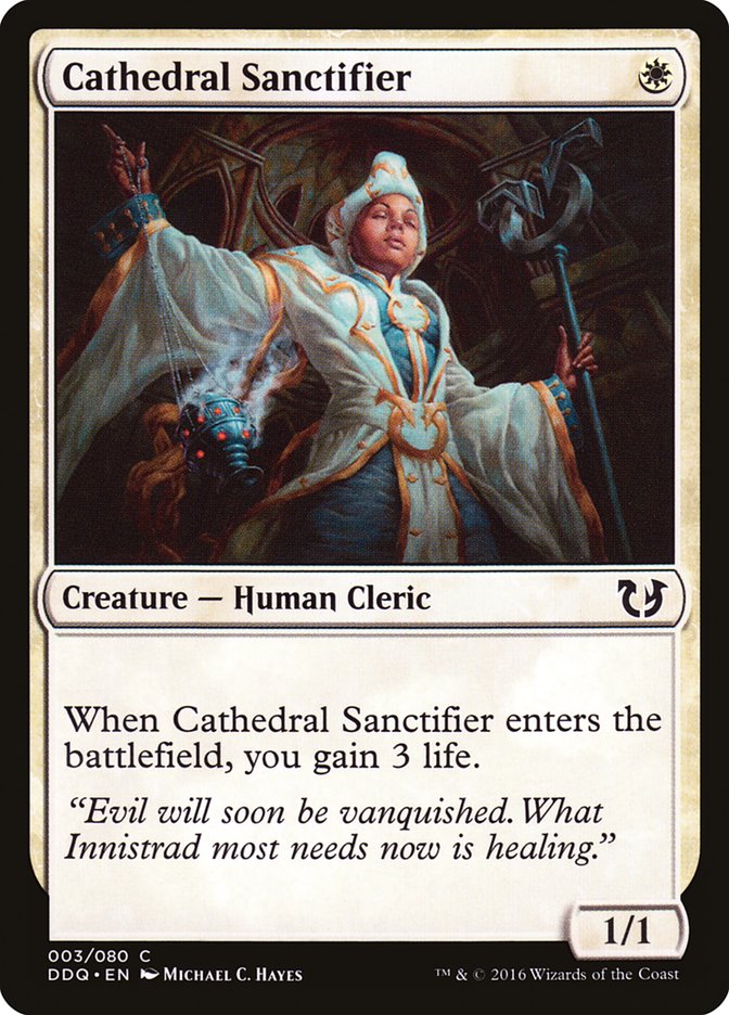 Cathedral Sanctifier [Duel Decks: Blessed vs. Cursed] | Gauntlet Hobbies - Angola