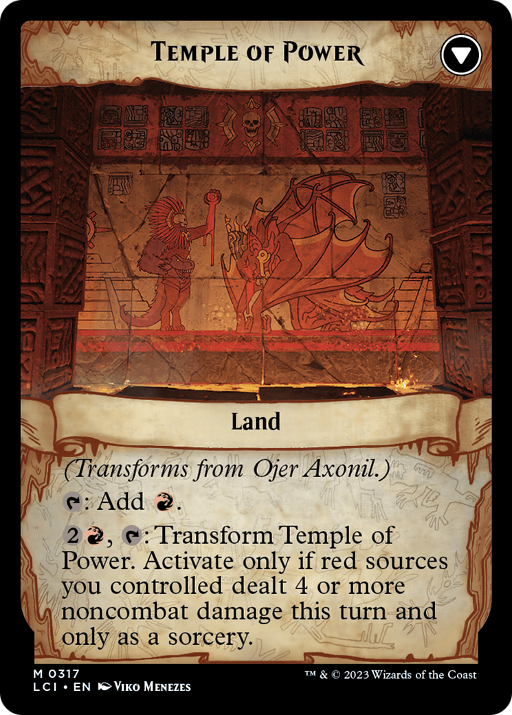 Ojer Axonil, Deepest Might // Temple of Power (Showcase) [The Lost Caverns of Ixalan] | Gauntlet Hobbies - Angola