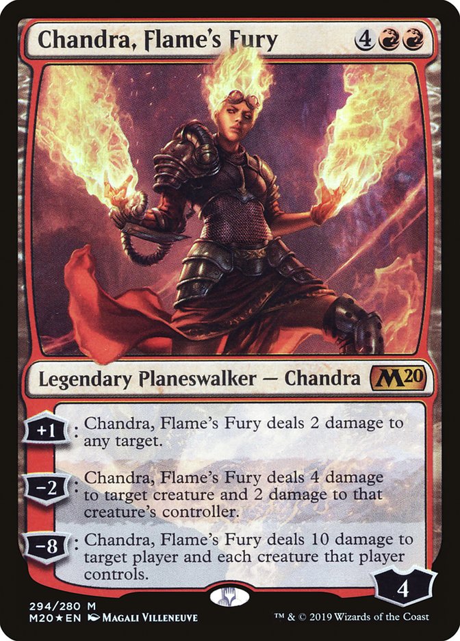 Chandra, Flame's Fury [Core Set 2020] | Gauntlet Hobbies - Angola