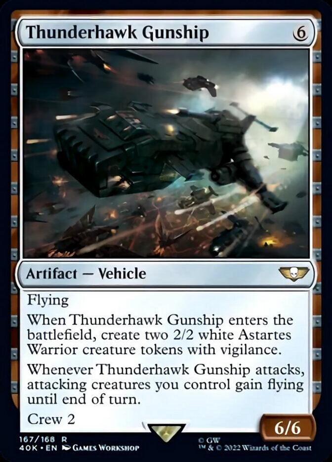 Thunderhawk Gunship [Universes Beyond: Warhammer 40,000] | Gauntlet Hobbies - Angola