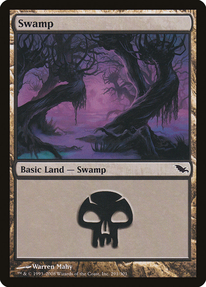 Swamp (291) [Shadowmoor] | Gauntlet Hobbies - Angola