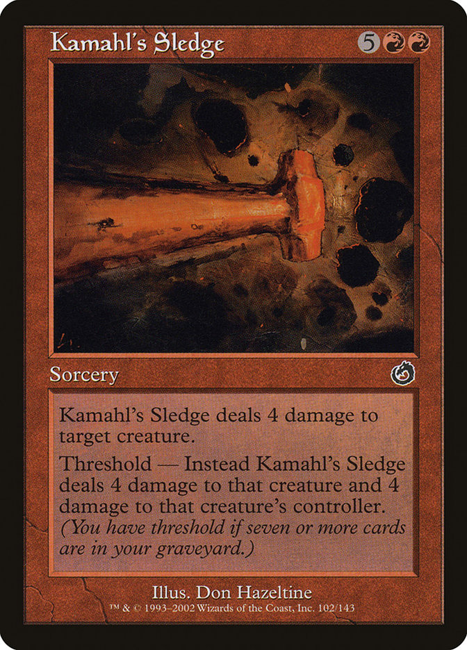 Kamahl's Sledge [Torment] | Gauntlet Hobbies - Angola