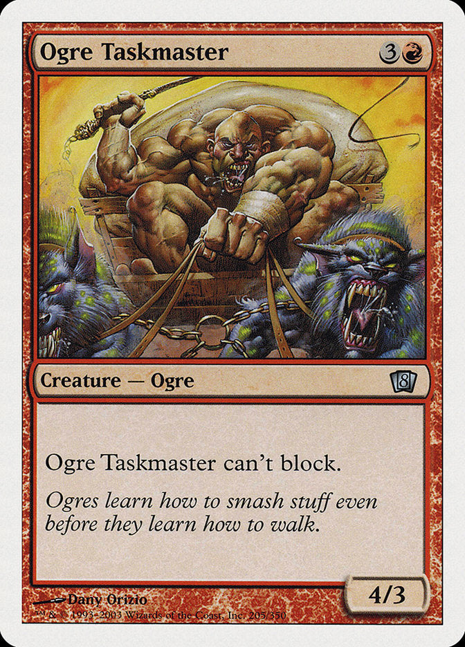 Ogre Taskmaster [Eighth Edition] | Gauntlet Hobbies - Angola