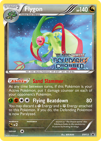 Flygon (BW53) [Black & White: Black Star Promos]