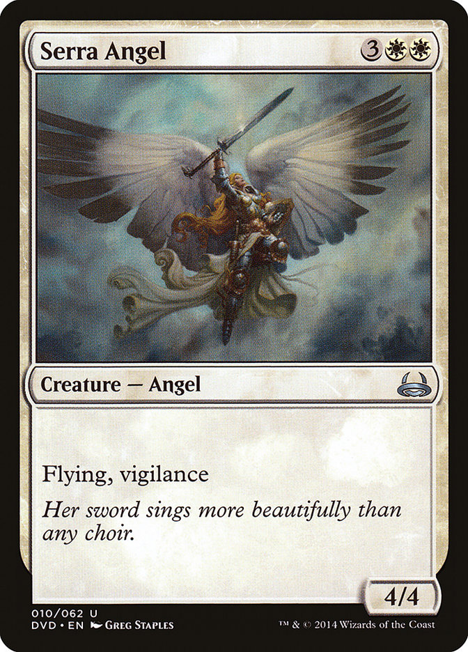 Serra Angel (Divine vs. Demonic) [Duel Decks Anthology] | Gauntlet Hobbies - Angola