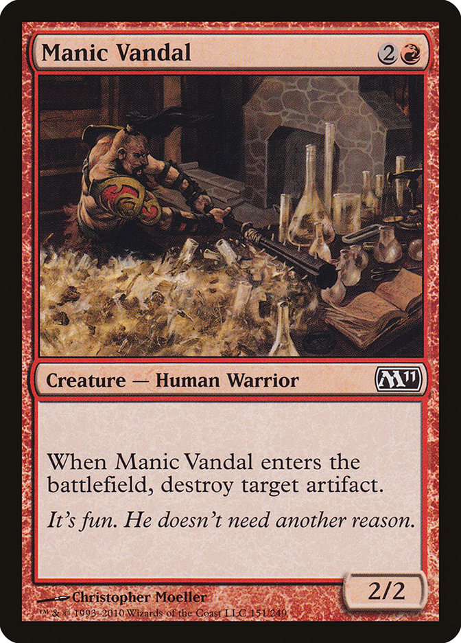 Manic Vandal [Magic 2011] | Gauntlet Hobbies - Angola